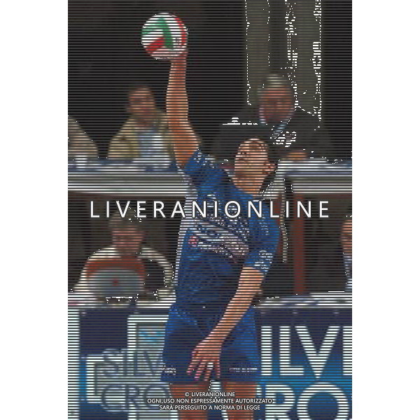 LA SPEZIA 11/02/04 FINAL EIGHT COPPA ITALIA 2003/04 ITAS DIATEC TRENTINO-NOICOM CUNEO nella foto godoy filho gilberto ph gigi arcaini/ag.aldo liverani
