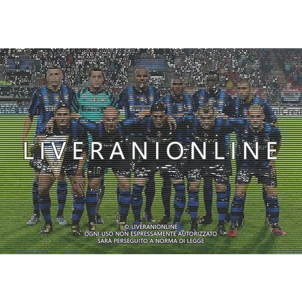 UEFA Champions League 2010/2011 Gruppo A Enschede (Olanda) - 14.09.2010 Twente-Inter Nella Foto:inter squadra formazione /Ph.Vitez-Ag. Aldo Liverani