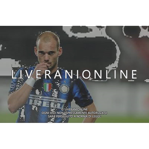 UEFA Champions League 2010/2011 Gruppo A Enschede (Olanda) - 14.09.2010 Twente-Inter Nella Foto:sneijder /Ph.Vitez-Ag. Aldo Liverani