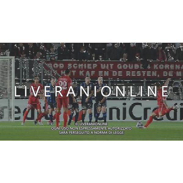 UEFA Champions League 2010/2011 Gruppo A Enschede (Olanda) - 14.09.2010 Twente-Inter Nella Foto:janssen gol /Ph.Vitez-Ag. Aldo Liverani