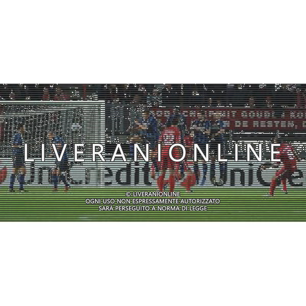 UEFA Champions League 2010/2011 Gruppo A Enschede (Olanda) - 14.09.2010 Twente-Inter Nella Foto:janssen gol /Ph.Vitez-Ag. Aldo Liverani