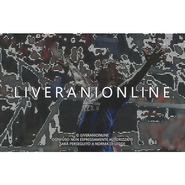 UEFA Champions League 2010/2011 Gruppo A Enschede (Olanda) - 14.09.2010 Twente-Inter Nella Foto:eto\'o esulta /Ph.Vitez-Ag. Aldo Liverani