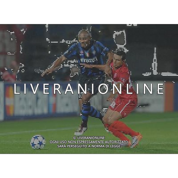 UEFA Champions League 2010/2011 Gruppo A Enschede (Olanda) - 14.09.2010 Twente-Inter Nella Foto:maicon /Ph.Vitez-Ag. Aldo Liverani