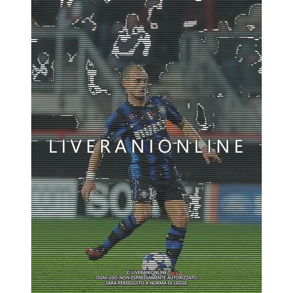 UEFA Champions League 2010/2011 Gruppo A Enschede (Olanda) - 14.09.2010 Twente-Inter Nella Foto:sneijder /Ph.Vitez-Ag. Aldo Liverani