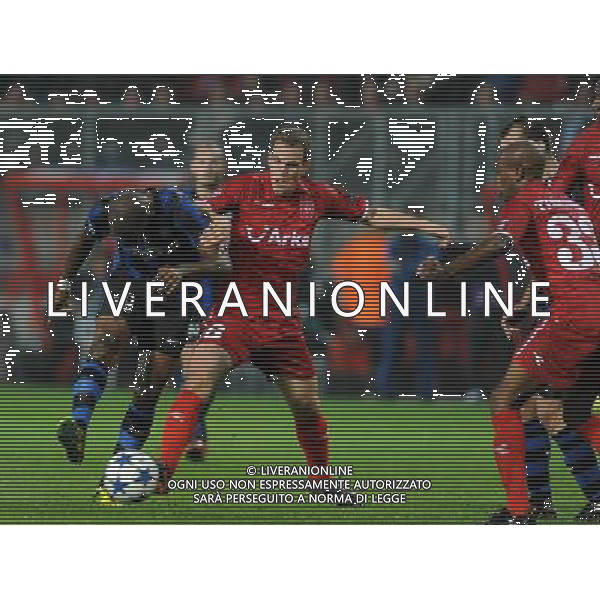 UEFA Champions League 2010/2011 Gruppo A Enschede (Olanda) - 14.09.2010 Twente-Inter Nella Foto:eto\'o gol /Ph.Vitez-Ag. Aldo Liverani