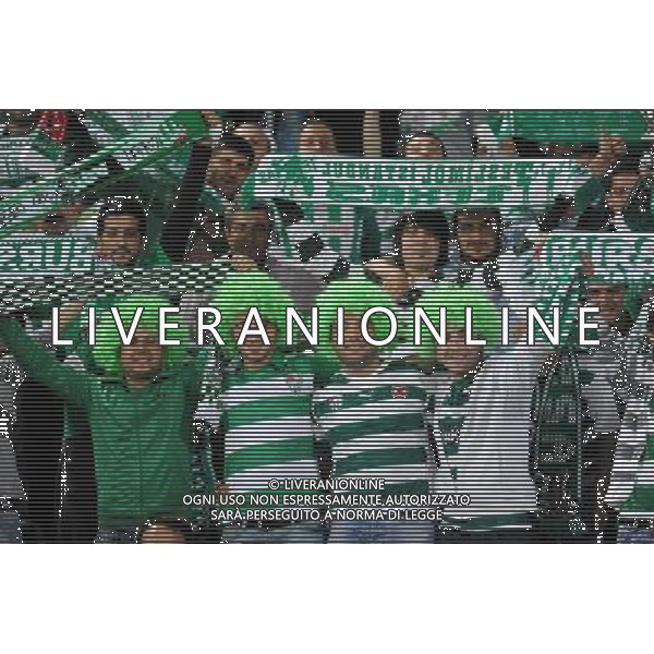 UEFA Champions League group C match between Bursaspor Turkey and Valencia Spain at Ataturk Stadium in Bursa, Turkey 15.09.2010 Valencia won scored 4 - 0 Pictured: Fans of Bursaspor. FOT. SESKIMPHOTO/NEWSPIX/Agenzia Aldo Liverani Sas ONLY ITALY *** Local Caption *** .