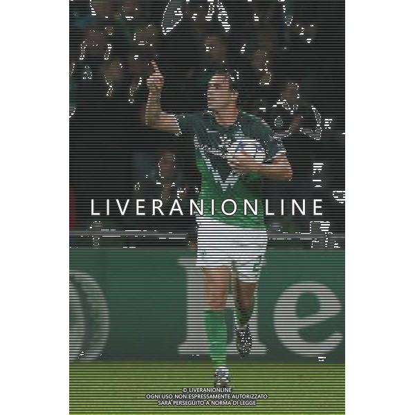 BREMA 14.09.2010 MECZ 1. KOLEJKA GRUPA A LIGA MISTRZOW SEZON 2010/11: WERDER BREMA - TOTTENHAM LONDYN --- CHAMPIONS LEAGUE MATCH GROUP A: WERDER BREMEN - TOTTENHAM HOTSPUR FC HUGO ALMEIDA WERDER BREMA TOTTENHAM FOT. NEWSPIX/ALDO LIVERANI SAS ITALY ONLY *** Local Caption *** .