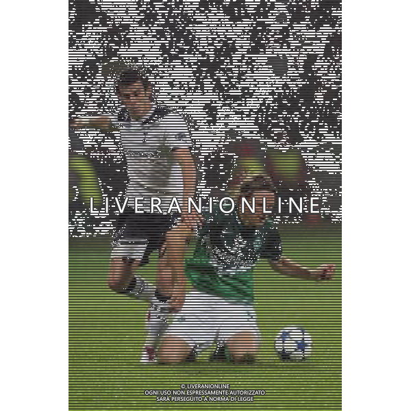 BREMA 14.09.2010 MECZ 1. KOLEJKA GRUPA A LIGA MISTRZOW SEZON 2010/11: WERDER BREMA - TOTTENHAM LONDYN 2:2 --- CHAMPIONS LEAGUE MATCH GROUP A: WERDER BREMEN - TOTTENHAM HOTSPUR FC 2:2 GARETH BALE CLEMENS FRITZ WERDER BREMA TOTTENHAM FOT. NEWSPIX/ALDO LIVERANI SAS ITALY ONLY *** Local Caption *** .