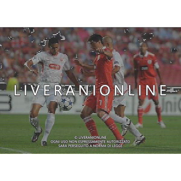 20100914: LISBON, PORTUGAL - SL Benfica vs Hapoel Tel Aviv FC: UEFA Champions League 2010/2011 - Group Stage. In picture: Cardozo (Benfica).FOTO: CITYFILES/NEWSPIX.PL/ag.ALDO LIVERANI sas italy *** Local Caption *** ,