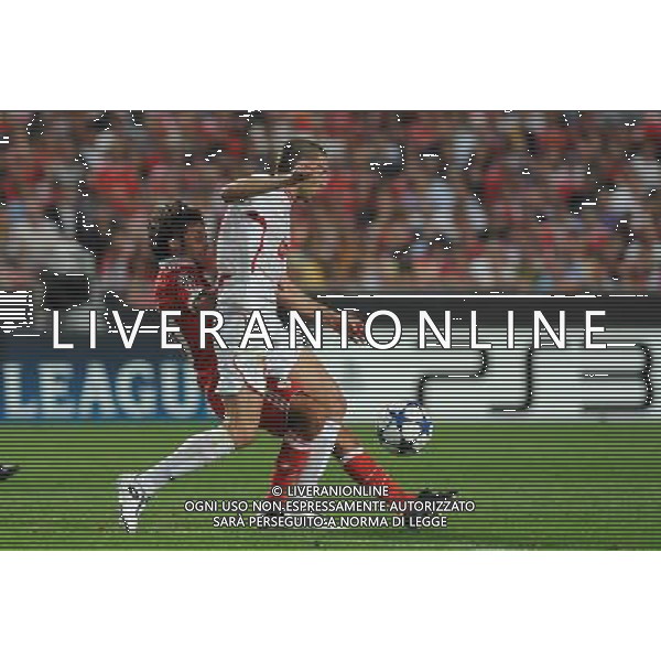 20100914: LISBON, PORTUGAL - SL Benfica vs Hapoel Tel Aviv FC: UEFA Champions League 2010/2011 - Group Stage. In picture: Pablo Aimar (Benfica). FOTO: CITYFILES/NEWSPIX.PL/ag.ALDO LIVERANI sas italy *** Local Caption *** ,