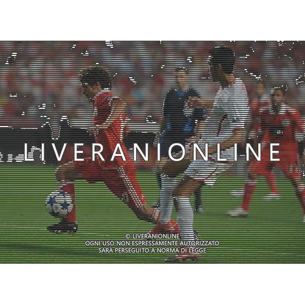 20100914: LISBON, PORTUGAL - SL Benfica vs Hapoel Tel Aviv FC: UEFA Champions League 2010/2011 - Group Stage. In picture: Pablo Aimar (Benfica). FOTO: CITYFILES/NEWSPIX.PL/ag.ALDO LIVERANI sas italy *** Local Caption *** ,