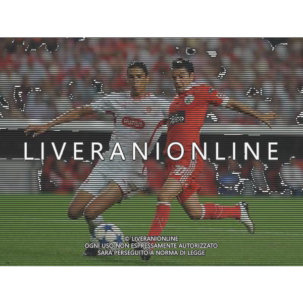 20100914: LISBON, PORTUGAL - SL Benfica vs Hapoel Tel Aviv FC: UEFA Champions League 2010/2011 - Group Stage. In picture: Saviola (Benfica). FOTO: CITYFILES/NEWSPIX.PL/ag.ALDO LIVERANI sas italy *** Local Caption *** ,