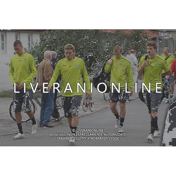 BREMA 13.09.2010 ALLENAMENTO DEL WERDER BREMA PRIMA DELLA PARTITA DI CHAMPIONS LEAGUE CON IL TOTTENHAM TRAINING BEFORE GAME MATCH WITH TOTTENHAM NELLA FOTO SANDRO WAGNER CLEMENS FRITZ FELIX KROOS SEBASTIAN PRODL ©Newspix./ALDO LIVERANI SAS ITALY ONLY *** Local Caption *** .