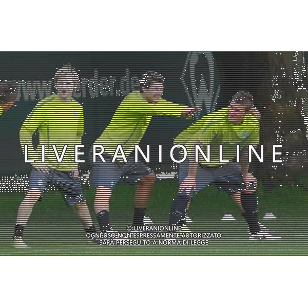 BREMA 13.09.2010 ALLENAMENTO DEL WERDER BREMA PRIMA DELLA PARTITA DI CHAMPIONS LEAGUE CON IL TOTTENHAM TRAINING BEFORE GAME MATCH WITH TOTTENHAM NELLA FOTO MARKO MARIN SEBASTIAN BOENISCH SAID HUSEJINOVIC ©Newspix./ALDO LIVERANI SAS ITALY ONLY *** Local Caption *** .