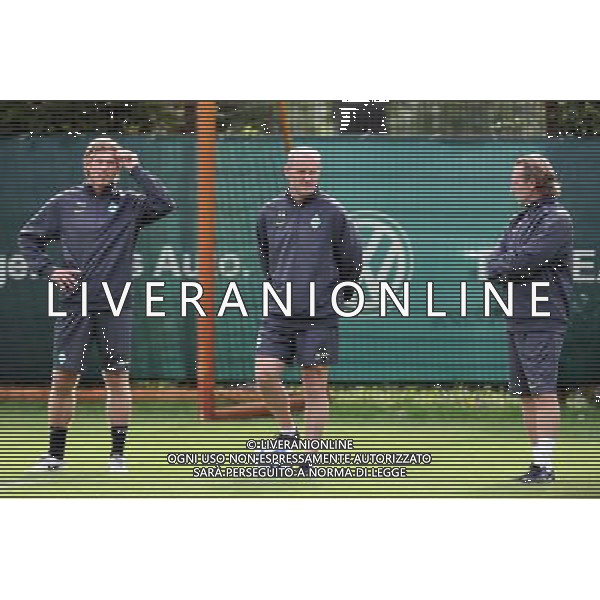 BREMA 13.09.2010 ALLENAMENTO DEL WERDER BREMA PRIMA DELLA PARTITA DI CHAMPIONS LEAGUE CON IL TOTTENHAM TRAINING BEFORE GAME MATCH WITH TOTTENHAM NELLA FOTO MICHAEL KRAFT THOMAS SCHAAF MATTHIAS HONERBACH ©Newspix./ALDO LIVERANI SAS ITALY ONLY *** Local Caption *** .