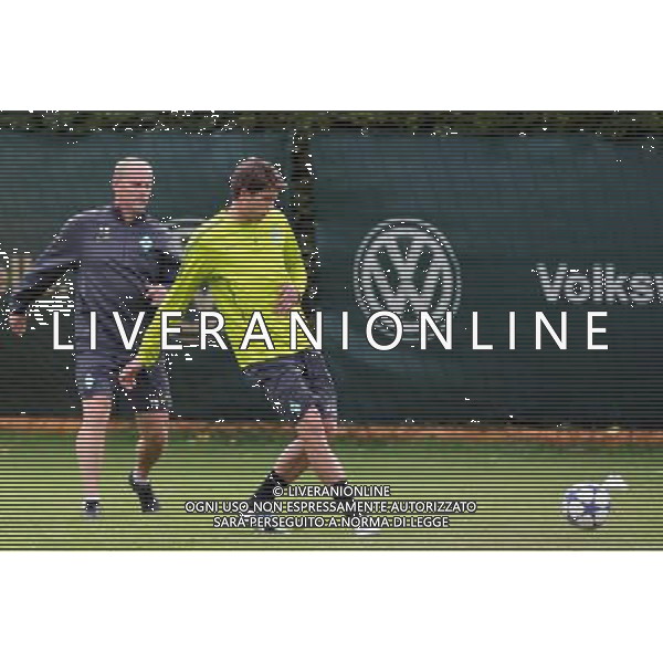 BREMA 13.09.2010 ALLENAMENTO DEL WERDER BREMA PRIMA DELLA PARTITA DI CHAMPIONS LEAGUE CON IL TOTTENHAM TRAINING BEFORE GAME MATCH WITH TOTTENHAM NELLA FOTO THOMAS SCHAAF SEBASTIAN BOENISCH ©Newspix./ALDO LIVERANI SAS ITALY ONLY *** Local Caption *** .