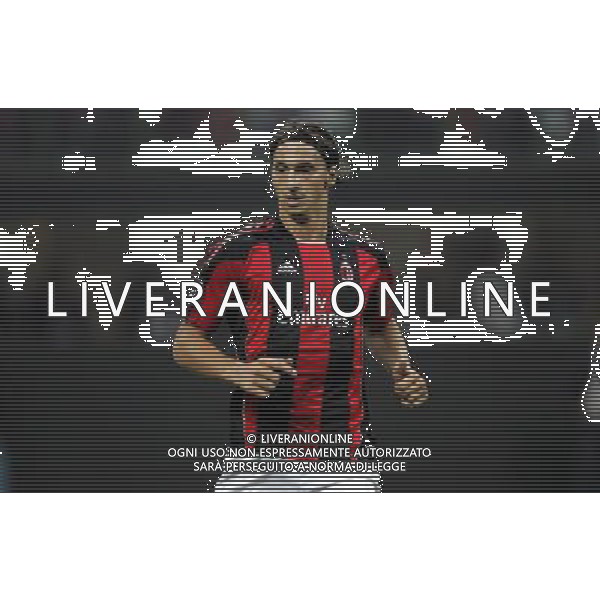 Milan - Auxerre Champions League 15/09/2010 nella foto zlatan ibrahimovic ©luzzani/Agenzia Aldo Liverani Sas