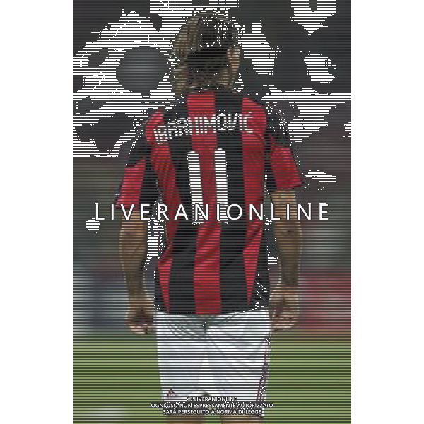 Milan - Auxerre Champions League 15/09/2010 nella foto zlatan ibrahimovic ©luzzani/Agenzia Aldo Liverani Sas