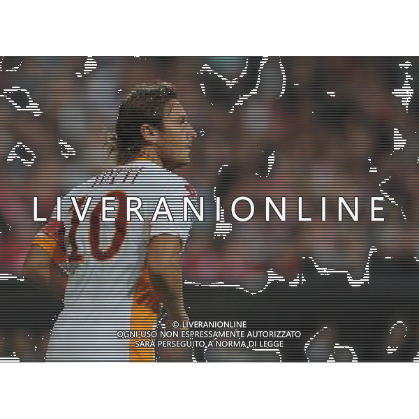 UEFA Champions League 2010/2011 Gruppo E Monaco (Germania) - 15.09.2010 Bayern Monaco-Roma Nella Foto:totti francesco /Ph.Vitez-Ag. Aldo Liverani