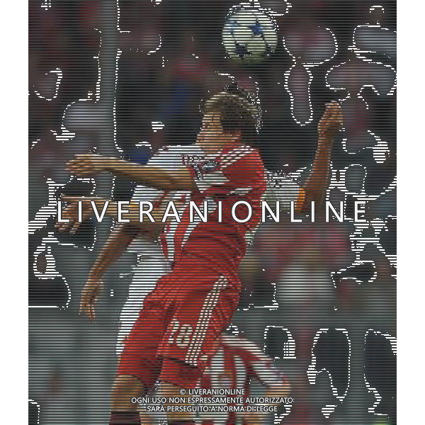 UEFA Champions League 2010/2011 Gruppo E Monaco (Germania) - 15.09.2010 Bayern Monaco-Roma Nella Foto:marco borriello-badstuber /Ph.Vitez-Ag. Aldo Liverani