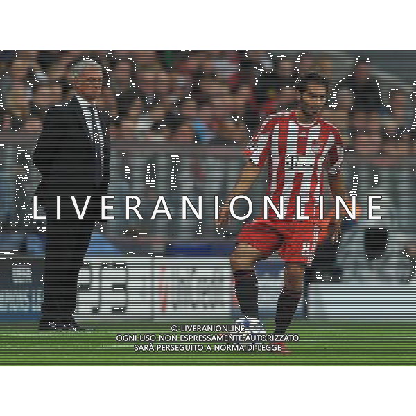 UEFA Champions League 2010/2011 Gruppo E Monaco (Germania) - 15.09.2010 Bayern Monaco-Roma Nella Foto:claudio ranieri osserva altintop /Ph.Vitez-Ag. Aldo Liverani