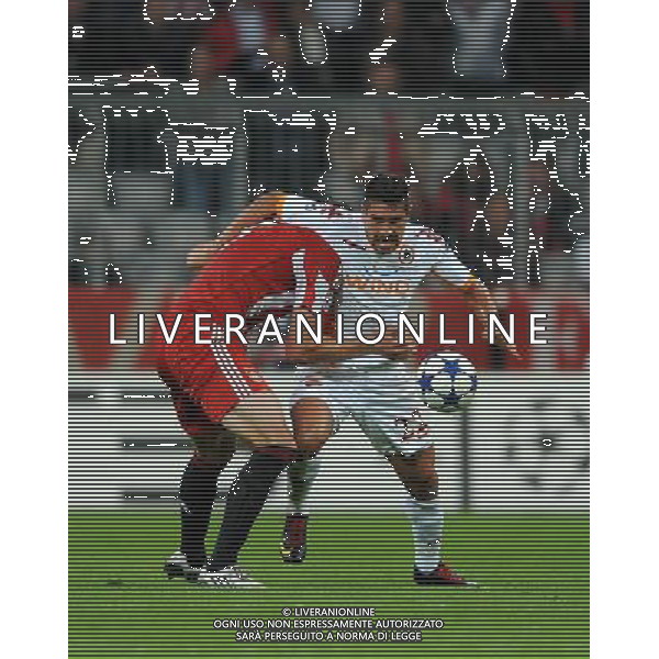 UEFA Champions League 2010/2011 Gruppo E Monaco (Germania) - 15.09.2010 Bayern Monaco-Roma Nella Foto:marco borriello van buyten /Ph.Vitez-Ag. Aldo Liverani