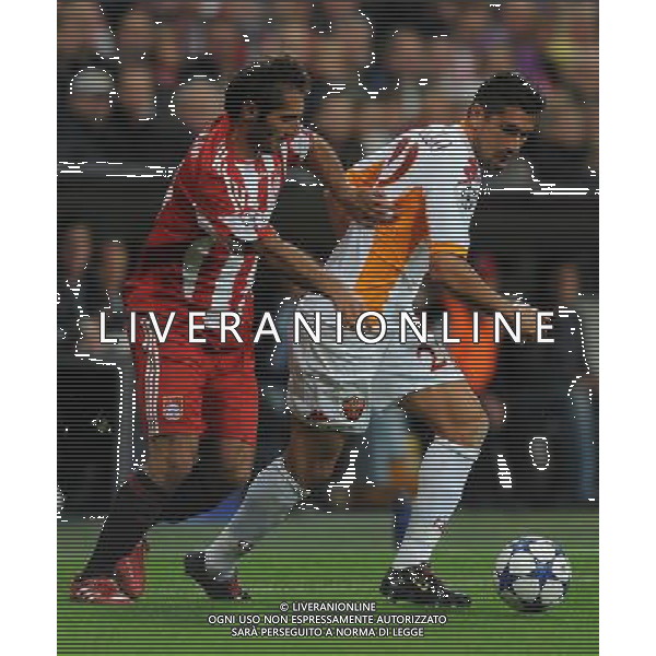 UEFA Champions League 2010/2011 Gruppo E Monaco (Germania) - 15.09.2010 Bayern Monaco-Roma Nella Foto:borriello altintop /Ph.Vitez-Ag. Aldo Liverani