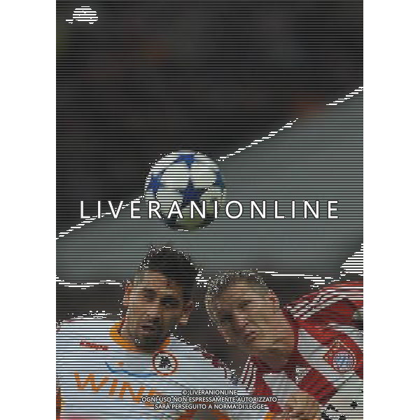 UEFA Champions League 2010/2011 Gruppo E Monaco (Germania) - 15.09.2010 Bayern Monaco-Roma Nella Foto:schweisteiger borriello /Ph.Vitez-Ag. Aldo Liverani