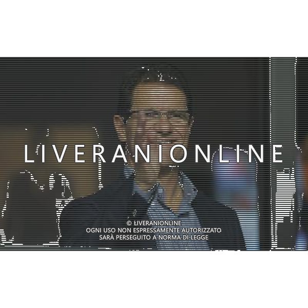 Milano 15-09-2010 Champions League 2010/11 Milan-Auxerre 2:0 nella foto fabio capello in tribuna ph marco luzzani/ag aldo liverani s.a.s.