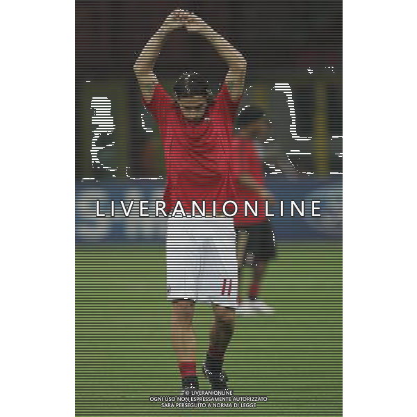 Milano 15-09-2010 Champions League 2010/11 Milan-Auxerre 2:0 nella foto zlatan ibrahimovic ph marco luzzani/ag aldo liverani s.a.s.