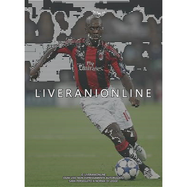 Milano 15-09-2010 Champions League 2010/11 Milan-Auxerre 2:0 nella foto clarence seedorf ph marco luzzani/ag aldo liverani s.a.s.
