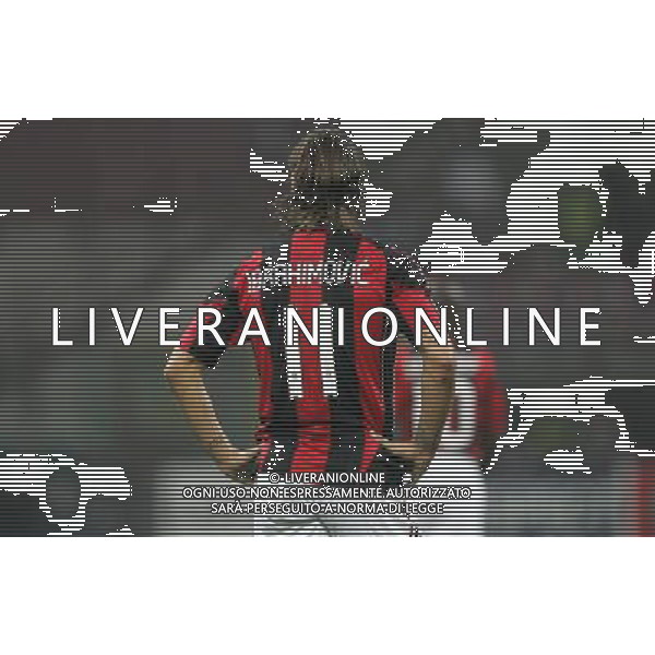 Milano 15-09-2010 Champions League 2010/11 Milan-Auxerre 2:0 nella foto zlatan ibrahimovic ph marco luzzani/ag aldo liverani s.a.s.