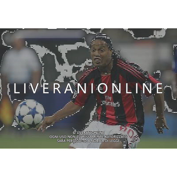 Milano 15-09-2010 Champions League 2010/11 Milan-Auxerre 2:0 nella foto ronaldinho ph marco luzzani/ag aldo liverani s.a.s.