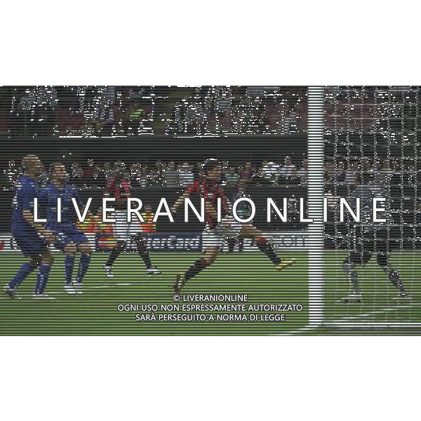 Milano 15-09-2010 Champions League 2010/11 Milan-Auxerre 2:0 nella foto occasione pato ph marco luzzani/ag aldo liverani s.a.s.