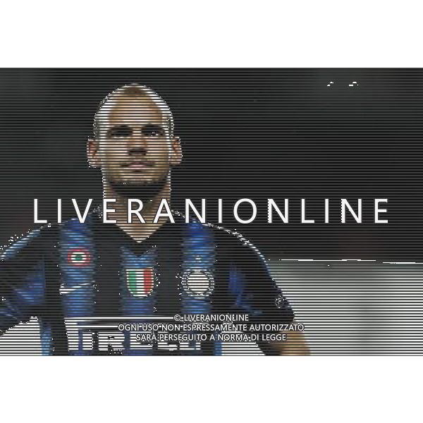 UEFA Champions League 2010/2011 Gruppo A Enschede (Olanda) - 14.09.2010 Twente-Inter Nella Foto:Wesley SNEIJDER /Ph.Vitez-Ag. Aldo Liverani