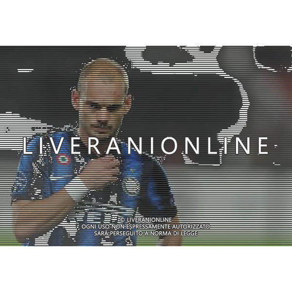 UEFA Champions League 2010/2011 Gruppo A Enschede (Olanda) - 14.09.2010 Twente-Inter Nella Foto:Wesley SNEIJDER /Ph.Vitez-Ag. Aldo Liverani