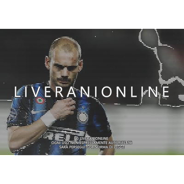 UEFA Champions League 2010/2011 Gruppo A Enschede (Olanda) - 14.09.2010 Twente-Inter Nella Foto:Wesley SNEIJDER /Ph.Vitez-Ag. Aldo Liverani