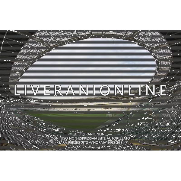 TORINO 15/09/2010 ALLENAMENTO DELLA SQUADRA DI CALCIO DEL LECH POZNAN ( POLONIA) PRIMA DELLA SFIDA DI EUROPA LEAGUE 2010/2011 CONTRO LA JUVENTUS nella foto: veduta panoramica dello stadio olimpico di Torino FOTO Maciej Nowaczyk /NEWSPIX.PL - AG. ALDO LIVERANI SAS ITALY ONLY *** Local Caption *** 