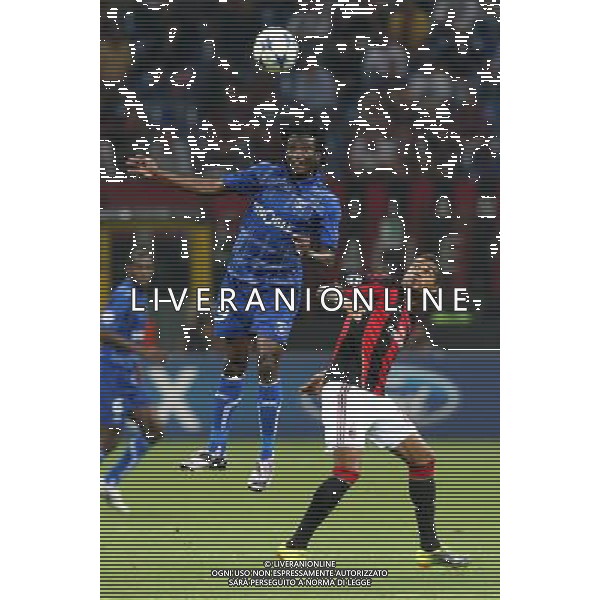 MILANO 15.09.2010-CHAMPIONS LEAGUE MATCH GROUP G MILAN - AJ AUXERRE 2:0 NELLA FOTO DELVIN NDINGA KEVIN-PRINCE BOATENG FOT. PIOTR KUCZA/NEWSPIX.PL/AG ALDO LIVERANI ONLY ITALY 