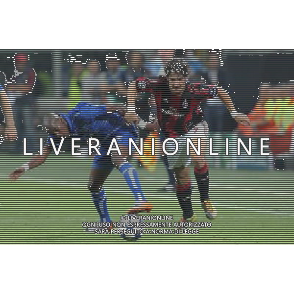 MILANO 15.09.2010-CHAMPIONS LEAGUE MATCH GROUP G MILAN - AJ AUXERRE 2:0 NELLA FOTO STEEVEN LANGIL PATO FOT. PIOTR KUCZA/NEWSPIX.PL/AG ALDO LIVERANI ONLY ITALY 