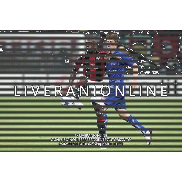 MILANO 15.09.2010-CHAMPIONS LEAGUE MATCH GROUP G MILAN - AJ AUXERRE 2:0 NELLA FOTO CLARENCE SEEDORF VALTER BIRSA FOT. PIOTR KUCZA/NEWSPIX.PL/AG ALDO LIVERANI ONLY ITALY 