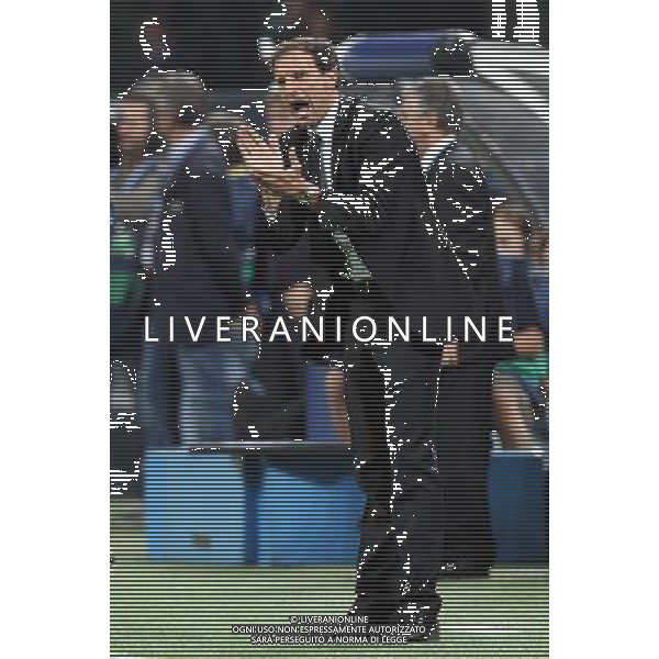 MILANO 15.09.2010-CHAMPIONS LEAGUE MATCH GROUP G MILAN - AJ AUXERRE 2:0 NELLA FOTO MASSIMILIANO ALLEGRI FOT. PIOTR KUCZA/NEWSPIX.PL/AG ALDO LIVERANI ONLY ITALY 