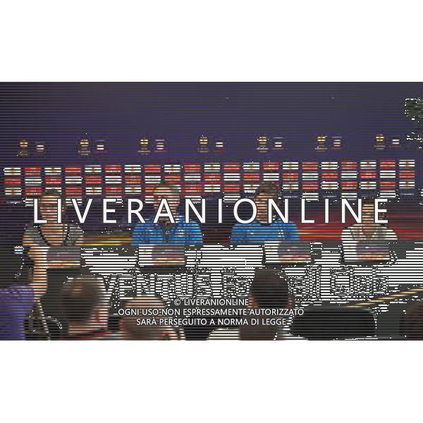 TORINO - 15/09/2010 CONFERENZA STAMPA DELLA SQUADRA DI CALCIO DEL LECH POZNAN PRIMA DELLA PARTITA DI EUROPA LEAGUE 2010-2011 CONTRO LA JUVENTUS nella foto: Jacek Zielinski / Bartosz Bosacki / Joanna Dzios © Maciej Nowaczyk / Newspix.pl - Ag. Aldo Liverani sas ITALY ONLY 