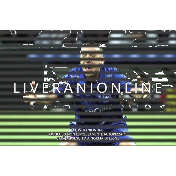 MILANO 15.09.2010-CHAMPIONS LEAGUE MATCH GROUP G MILAN - AJ AUXERRE 2:0 NELLA FOTO IRENEUSZ JELEN (AUXERRE) FOT. PIOTR KUCZA/NEWSPIX.PL/AG ALDO LIVERANI ONLY ITALY 