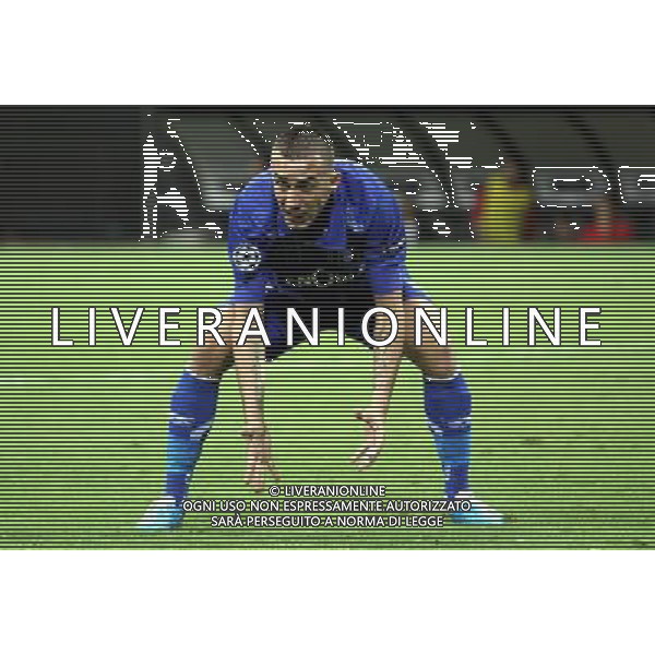 MILANO 15.09.2010-CHAMPIONS LEAGUE MATCH GROUP G MILAN - AJ AUXERRE 2:0 NELLA FOTO IRENEUSZ JELEN (AUXERRE) FOT. PIOTR KUCZA/NEWSPIX.PL/AG ALDO LIVERANI ONLY ITALY 