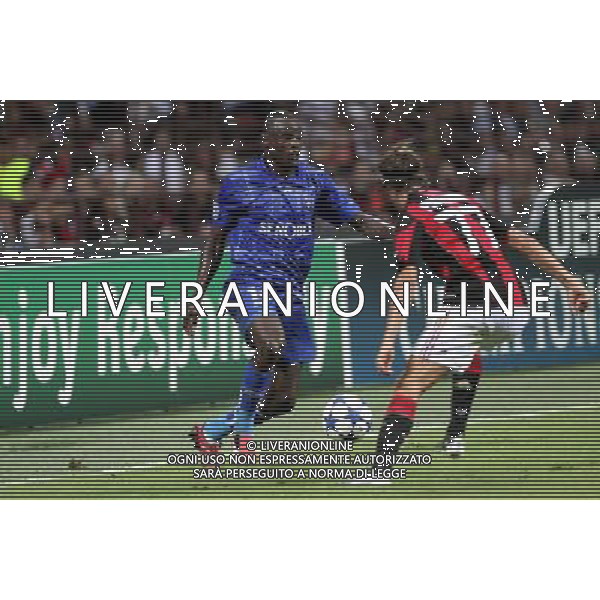 MILANO 15.09.2010-CHAMPIONS LEAGUE MATCH GROUP G MILAN - AJ AUXERRE 2:0 NELLA FOTO DENIS OLIECH (AUXERRE ) FOT. PIOTR KUCZA/NEWSPIX.PL/AG ALDO LIVERANI ONLY ITALY 