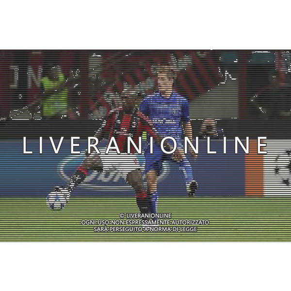 MILANO 15.09.2010-CHAMPIONS LEAGUE MATCH GROUP G MILAN - AJ AUXERRE 2:0 NELLA FOTO CLARENCE SEEDORF (MILAN) (P/R) VALTER BIRSA FOT. PIOTR KUCZA/NEWSPIX.PL/AG ALDO LIVERANI ONLY ITALY 