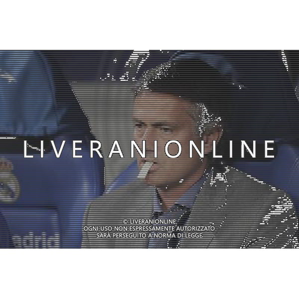 MADRID (15/(09/2010).- Champions League match Real Madrid vs Ajax Amsterdam. Jose Mourinho. Photo: Cesar Cebolla / ALFAQUI - AG. ALDO LIVERANI SAS ITALY ONLY REAL MADRID vs AJAX - CHAMPIONS LEAGUE 2010-2011