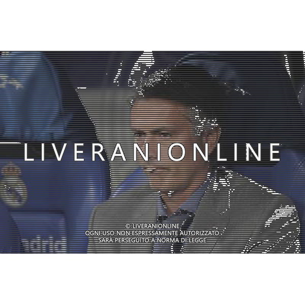 MADRID (15/(09/2010).- Champions League match Real Madrid vs Ajax Amsterdam. Jose Mourinho. Photo: Cesar Cebolla / ALFAQUI - AG. ALDO LIVERANI SAS ITALY ONLY REAL MADRID vs AJAX - CHAMPIONS LEAGUE 2010-2011