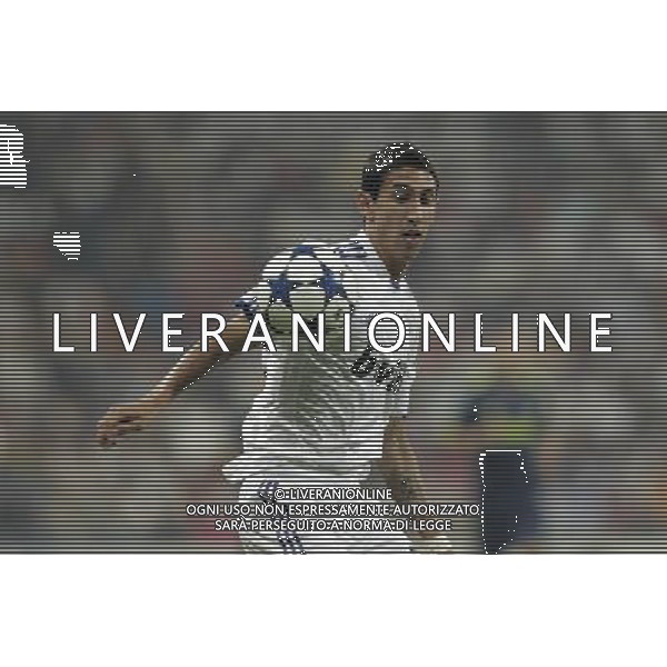 MADRID (15/(09/2010).- Champions League match Real Madrid vs Ajax Amsterdam. Angel di Maria. Photo: Cesar Cebolla / ALFAQUI - AG. ALDO LIVERANI SAS ITALY ONLY REAL MADRID vs AJAX - CHAMPIONS LEAGUE 2010-2011